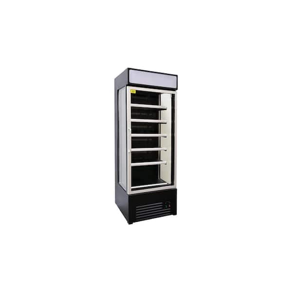 Elite Kitchen Supply 23.3 in. 15.8 cu. ft. Commercial Luxurious NSF Cooler Refrigerator EC1G Black