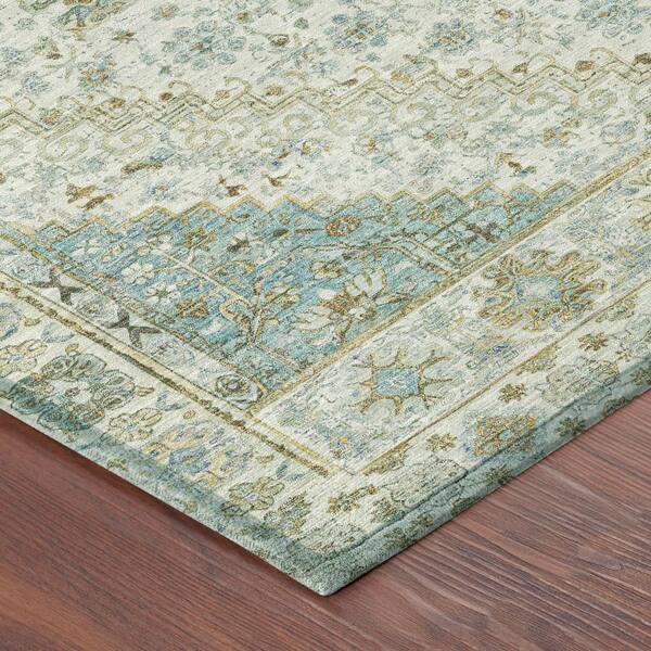 Chantille Machine Washable Indoor/Outdoor Abstract ACN2806 Ivory 3 ft. x 4 ft. Area Rug