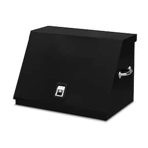 31 in. W x 20 in. D Portable Triangle Top Tool Chest for Sockets, Wrenches and Screwdrivers in Black Powder Coat