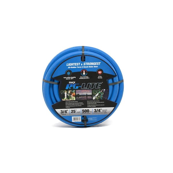 AG-Lite 3/4 in. x 25 ft. Rubber Water Hose