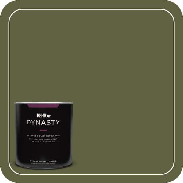 BEHR DYNASTY 1 qt. #T11-16 Fjord Eggshell Enamel Interior Stain-Blocking Paint & Primer