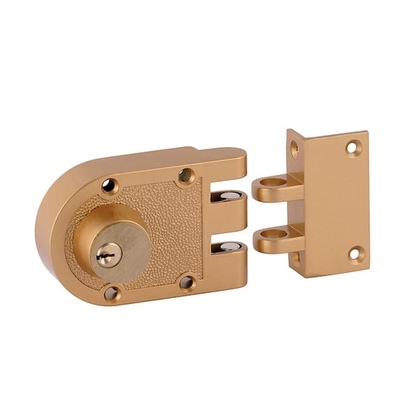 Doble Cylinder Jimmy Proof Overlay Deadbolt