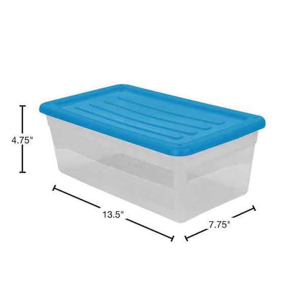 Cabilock 1pc Box Storage Box Storage Box Storage for Cube Storage Bins  Clothing Storage Bin Storage Bins with Lids Clear Tote Household Container