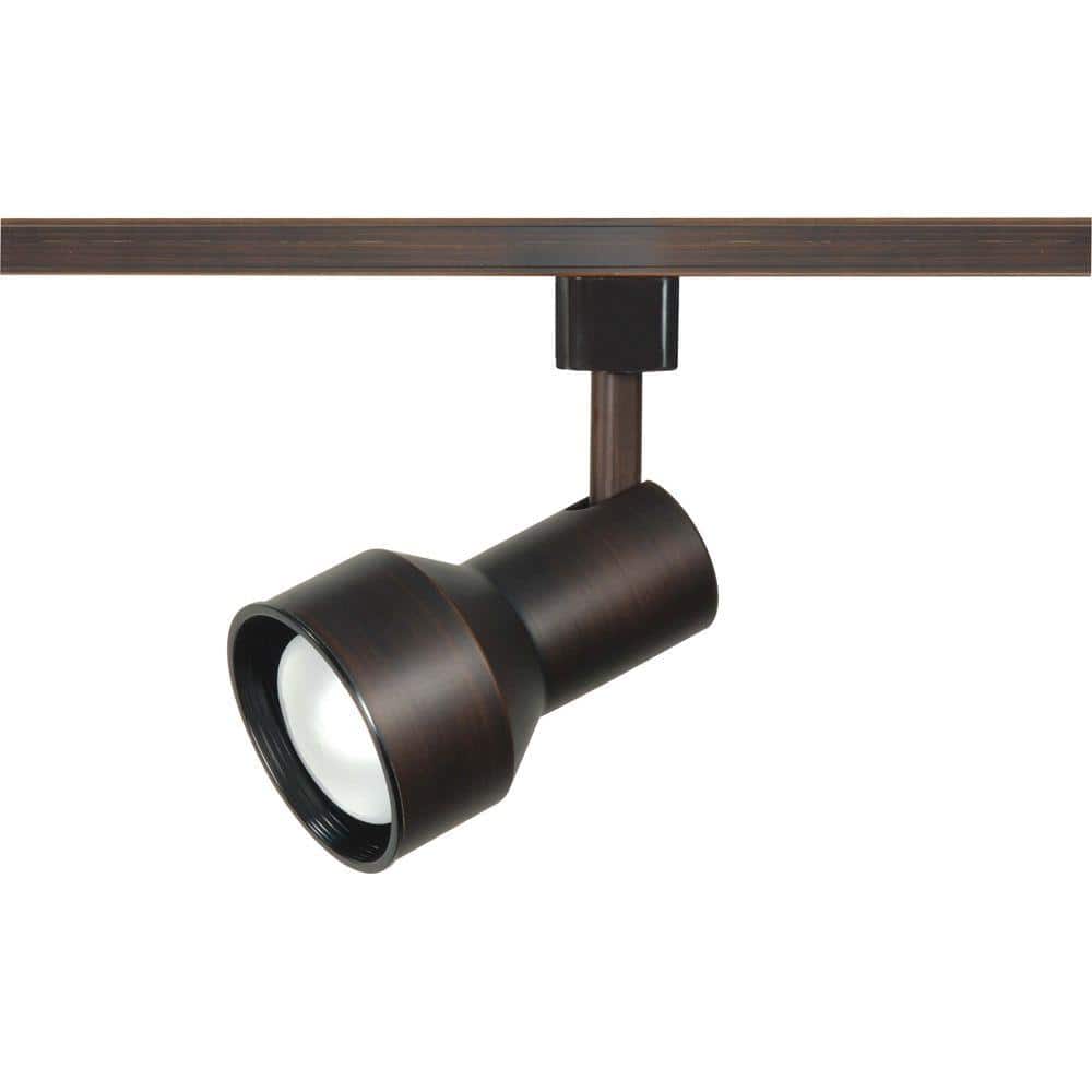 Russet Bronze Adjustable Cylinder Track Head Light