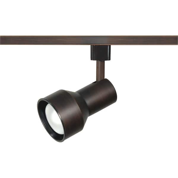 SATCO 1-Light R20 Russet Bronze Step Cylinder Track Lighting Head