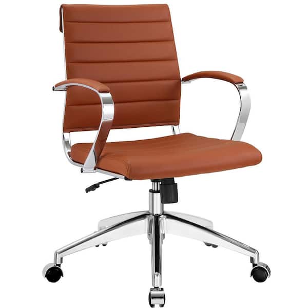 MODWAY Jive Mid Back Office Chair in Terracotta