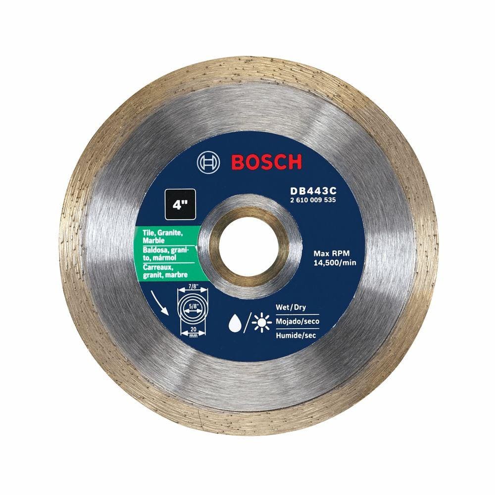 Bosch DB4542C 4.5-Inch Premium Turbo Diamond Blade 