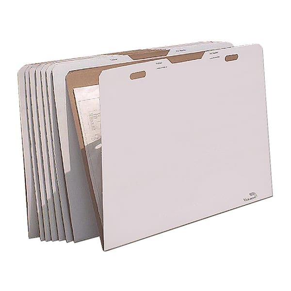 OFFEX Flat Storage File Folders Stores Flat Items up to 30 in. x 42 in. (Pack of 8)
