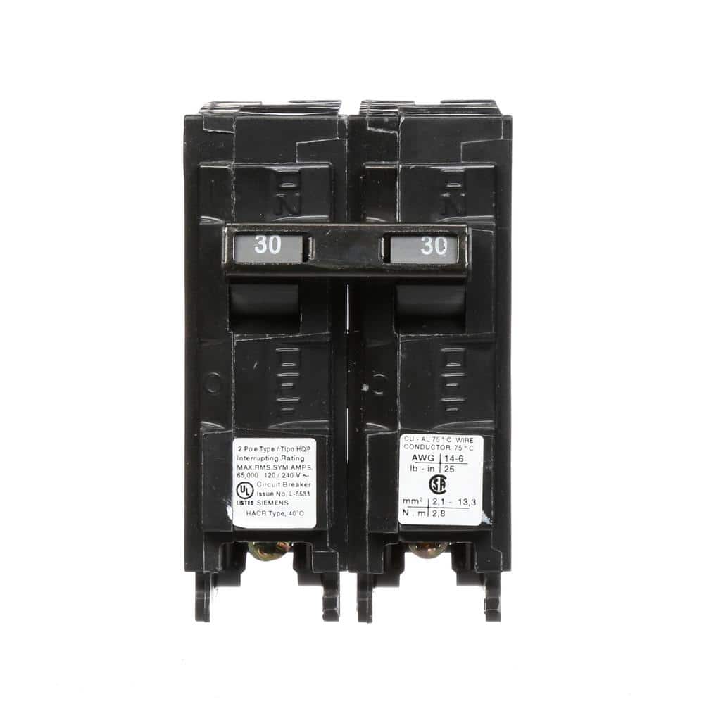 30 Amp 2-Pole HQP 65 kA Circuit Breaker price history on PriceWatchPro