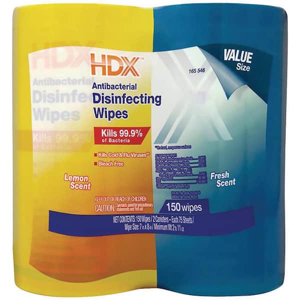 HDX 10.9-inch x 7.8-inch Super Absorbent Multi-Purpose Viscose Cleaning  Cloths (4-Pack)