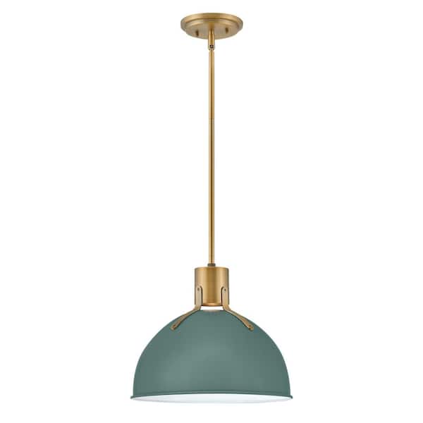 HINKLEY - Argo 1-Light Sage Green Pendant Light