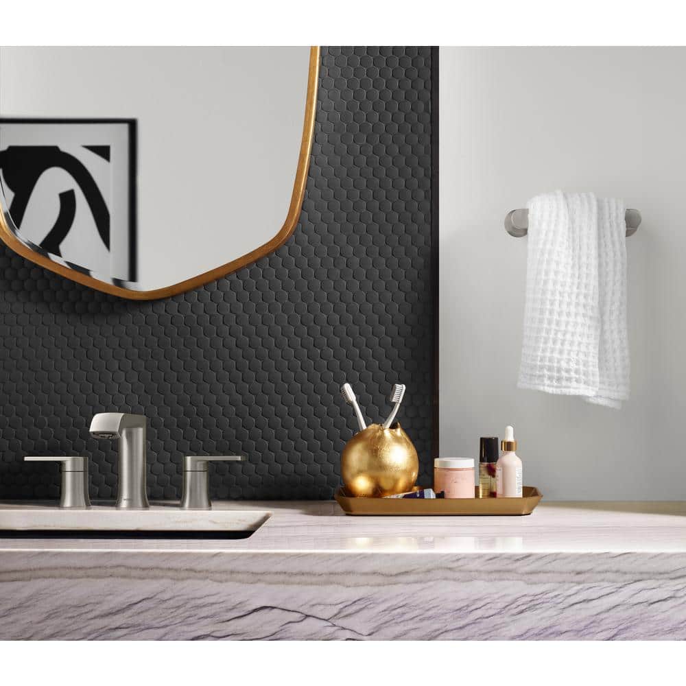 Brushed Nickel Modern Wall Mounted Hand Towel Bar