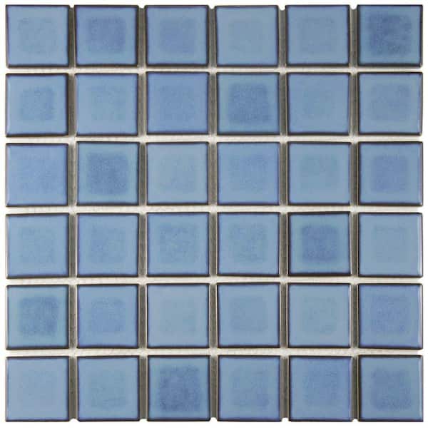 Merola Tile Squire Quad Spring 12-1/2 in. x 12-1/2 in. Porcelain Mosaic Tile (11.1 sq. ft./Case)