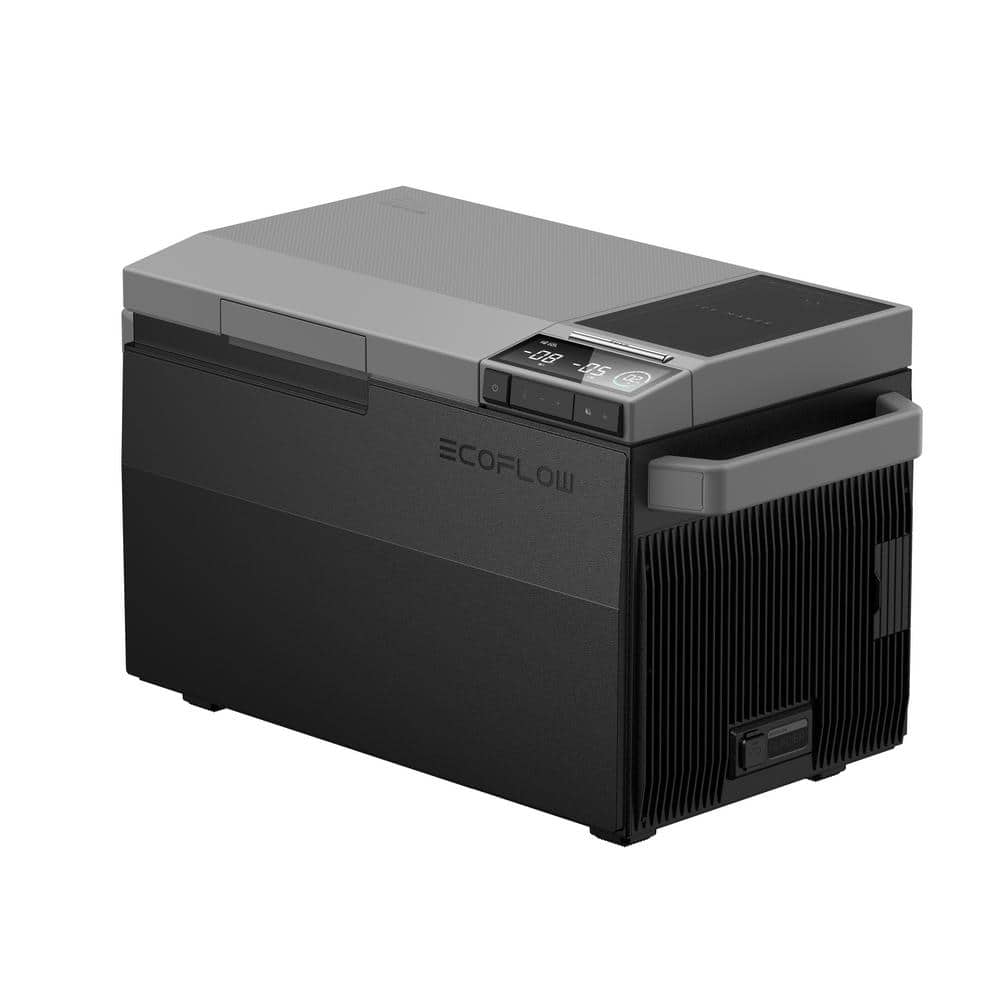 1.34 cu. ft. Built in GLACIER Portable Cooler Mini Fridge with Dual zone/dual control for Camping Tailgating and Outdoor