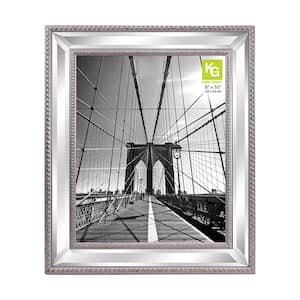 Sutton 8 in. x 10 in. Silver Mirrored Picture Frame