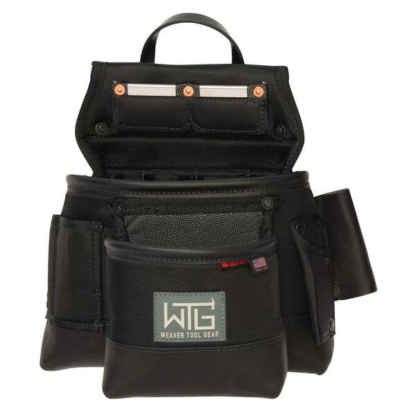 Graintex Ambassador Series Left-Handed Tool Pouch - Top Grain Leather For Framers & Handymen - View #8