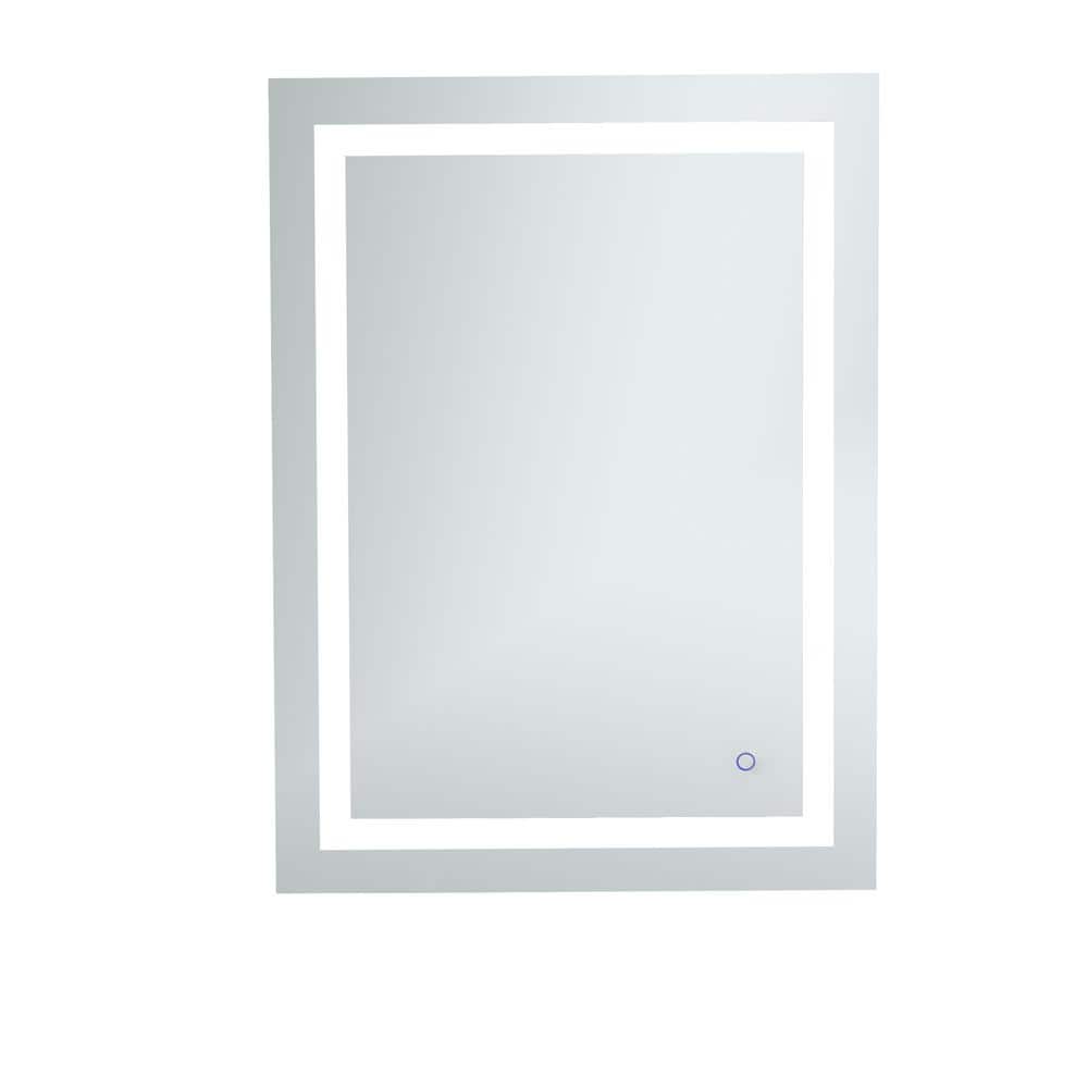 Timeless 27 in. W x 36 in. H Framed Rectangular LED Light Bathroom Vanity M