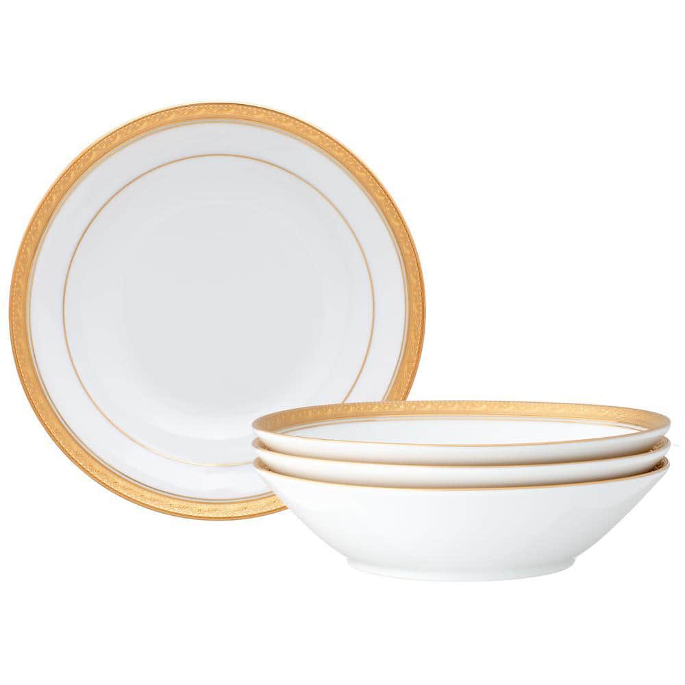 Noritake Crestwood Gold 7.5 in., 12 fl. oz. (Gold) Porcelain Soup