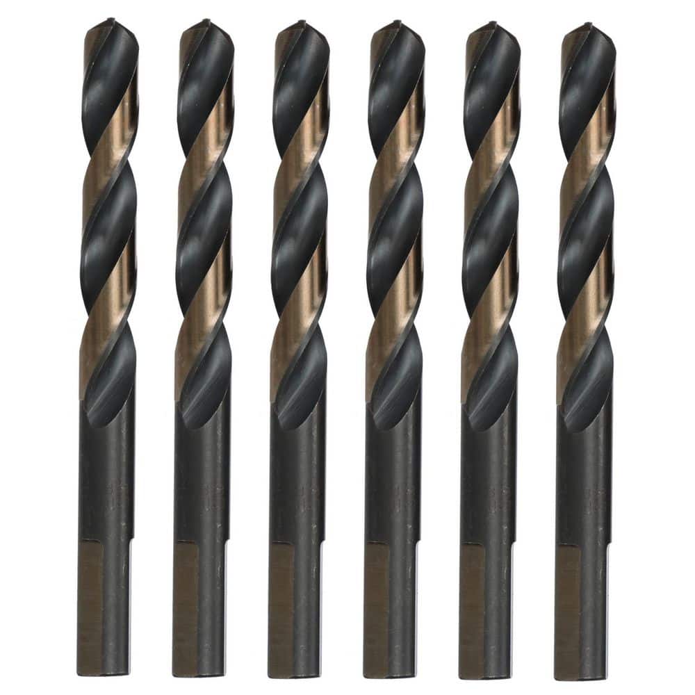 29/64 in. High Speed Steel Mechanics Length Drill Twist Bit with 3-Flat Shank (6-Piece) price history on PriceWatchPro