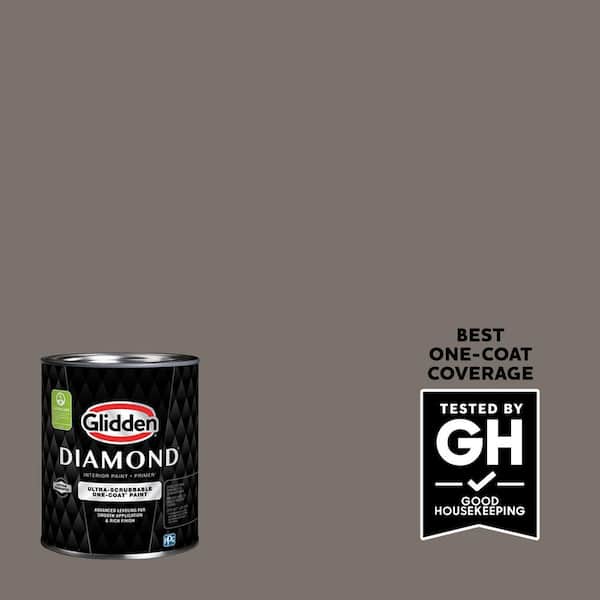 Glidden Diamond 1 qt. #PPG1006-6 Deconstruction Eggshell Interior Paint with Primer