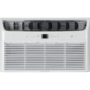 8,000 BTU 115-Volt Built-In Through-the-Wall Room Air Conditioner with Remote Control in White