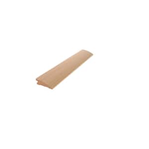 Hardwood Trim Reducer Color Mithril .75 in Thick x .75 in Wide x 78 in Length Multi-Purpose