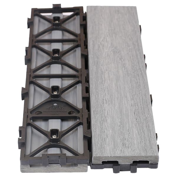 NewTechWood UltraShield Naturale 3 in. x 1 ft. Quick