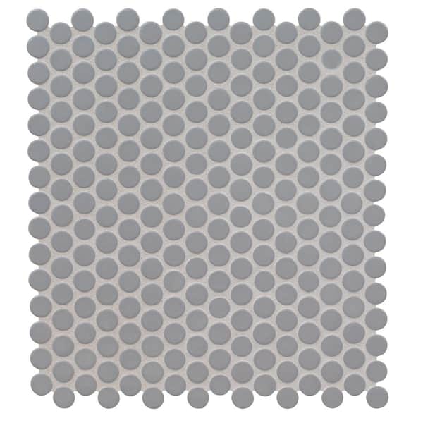 Stainless Steel Mirror Mosaic Tile Penny Round