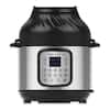 Instant Pot 6 qt. Duo Plus Stainless Steel Electric Pressure Cooker  112-0156-01 - The Home Depot