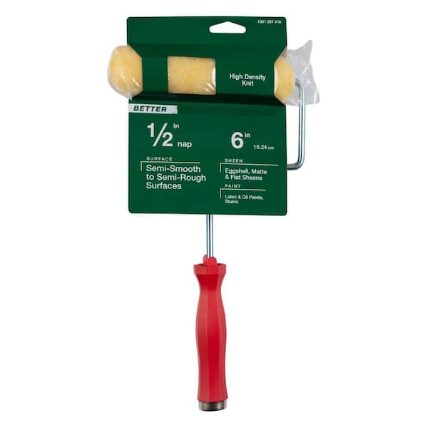 Dyiom Paint Roller Cap 1/2 Nap 6 x 4 inch Paint Brush Roller Refill  841589594 - The Home Depot