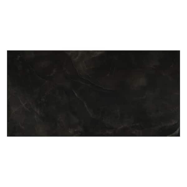 MSI Take Home Tile Sample-4 in. x 4 in. Raven Onyx Polished