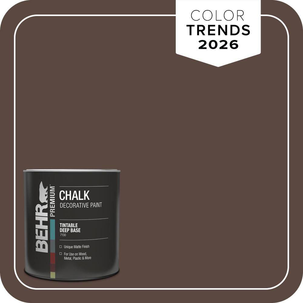 1 qt. #N170-7 Baronial Brown Interior Chalk Decorative Paint price history on PriceWatchPro