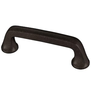 Casual Retreat 3 in. (76mm) Center-to-Center Cocoa Bronze Drawer Pull