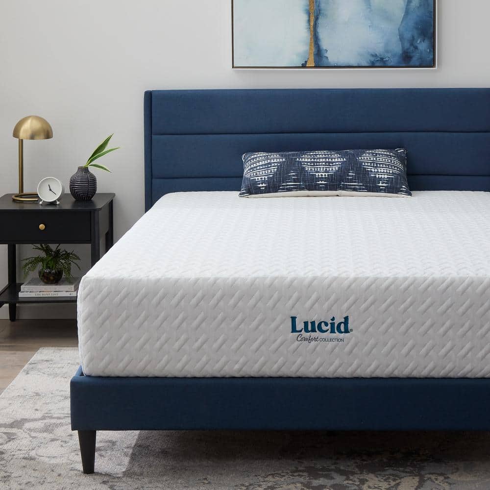 Lucid Comfort Collection SureCool 14in. Medium Gel Memory Foam
