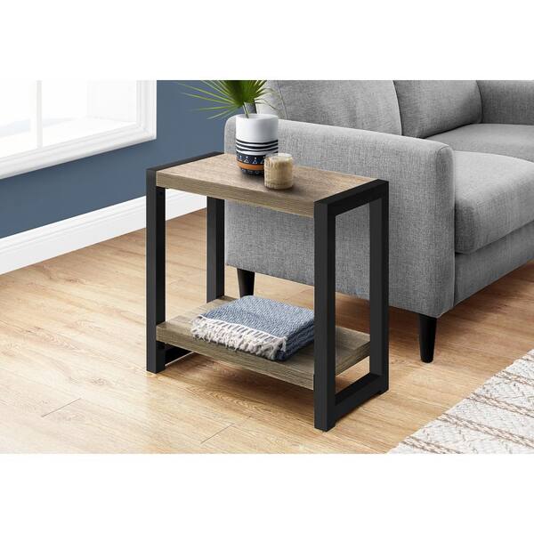 Taupe deals end table