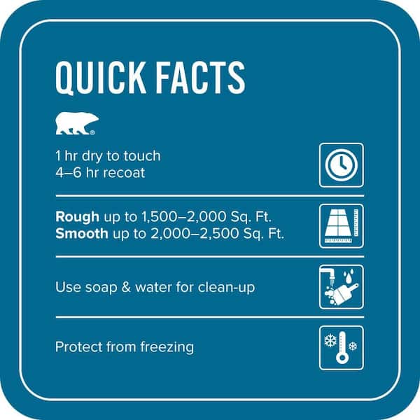 5 Gal. #OSHA-1 OSHA SAFETY BLUE Self-Priming 1-Part Epoxy Satin Interior/Exterior Concrete and Garage Floor Paint