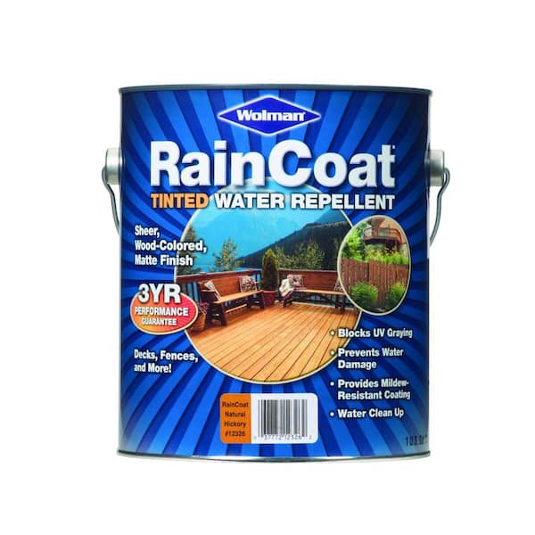RainCoat Natural Hickory 1-gal. Water-Based with Modified Oils Water Repellent-DISCONTINUED