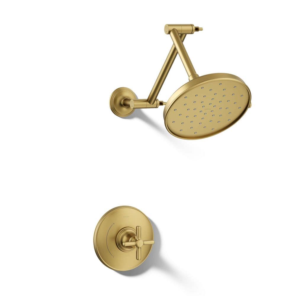 KOHLER Paces Single Handle 3-Spray Shower Faucet with 1.75 GPM in