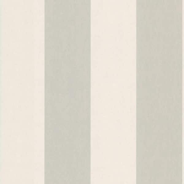 Kenneth James Shimmer Cream Stripe Wallpaper