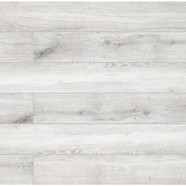 Toledo Blanc 6 in. x 36 in. Matte Porcelain Wood Look Floor and Wall Tile (648 sq. ft./Pallet)
