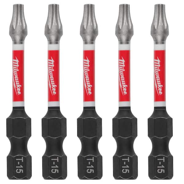 Milwaukee SHOCKWAVE Impact Duty 2 in. T15 Torx Alloy Steel Screw