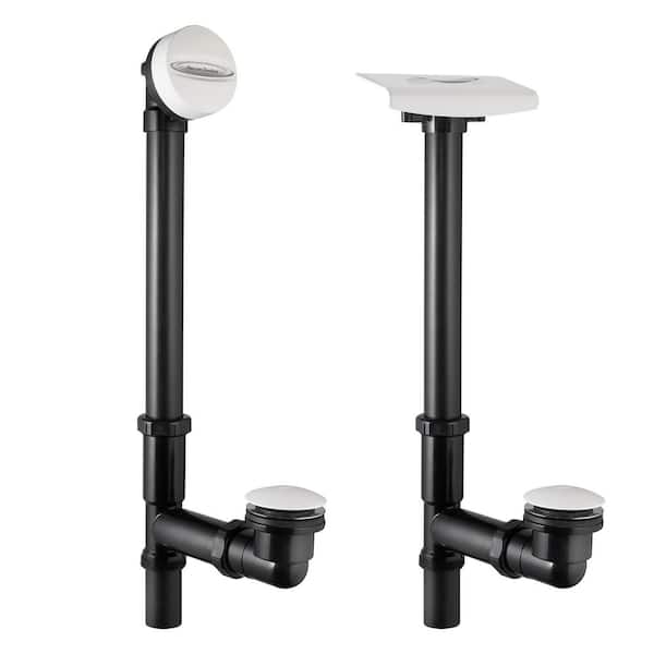 Deep Soak 9.3 in. L x 8.1 in. W x 3.21 in. H Shower/Sauna/Tub Accessory Whirlpool Drain with Drain Cover in White