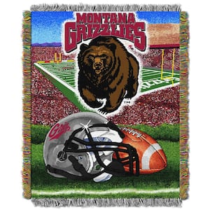 NCAA Montana Homefield Advantage Multicolored Tapestry Throw