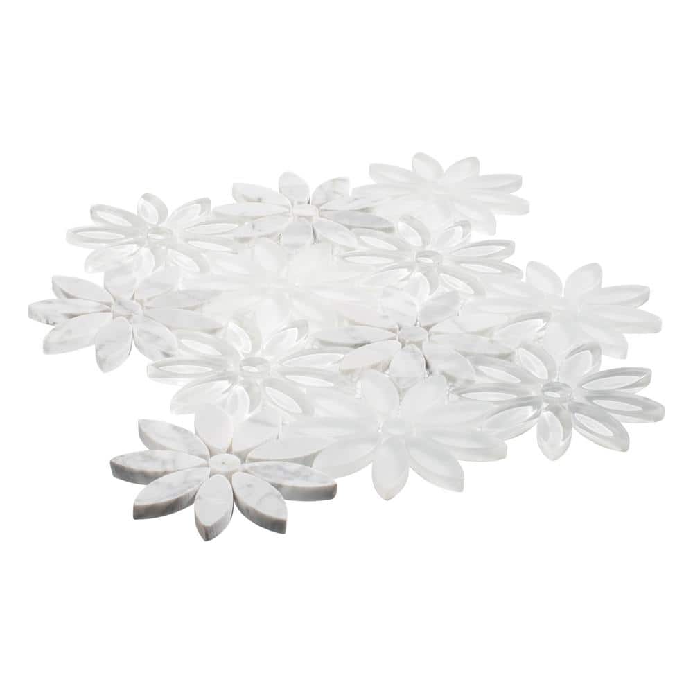 Reviews for ANDOVA Fresh Nuptuals Gray/White 9.5 in. x 11.5 in. Floral