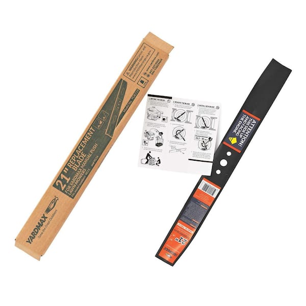 YARDMAX 21 in. Replacement Blade for Gas Lawn Mowers YGB210 - The