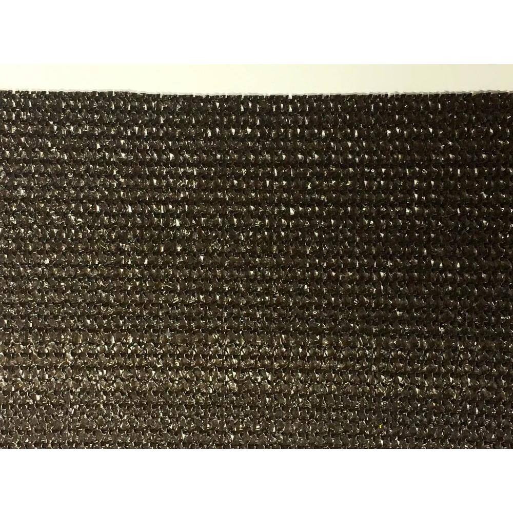 Brown 5.8 ft. x 12 ft. Knitted Polyethylene Privacy Shade Cloth