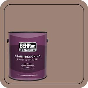 1 gal. #N150-4 Modern Mocha Extra Durable Eggshell Enamel Interior Paint & Primer