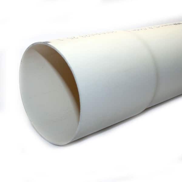 JM EAGLE 6 in. x 10 ft. PVC D2729 Sewer & Drain Pipe