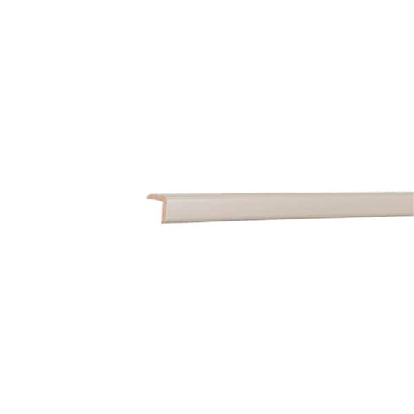 Princeton Series 96 in. W x 0.75 in. D x 0.75 in. H Outside Corner Molding Cabinet Filler in Creamy White