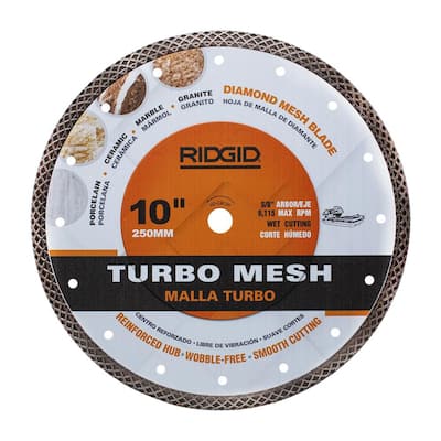 10 in. Mesh Continuous Rim Diamond Blade